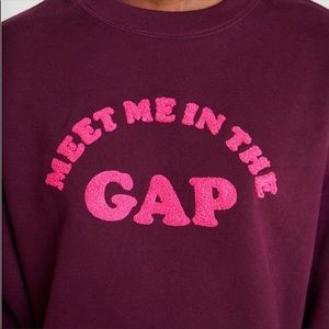 meet me in the gap sweatshirt